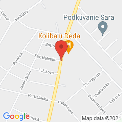 Google map: Kátovská 21, Holíč